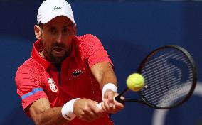 Paris 2024 - Novak Djokovic of Serbia won men's singles gold medal match