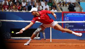 Paris 2024 - Novak Djokovic of Serbia won men's singles gold medal match