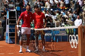 Paris 2024 - Novak Djokovic of Serbia won men's singles gold medal match