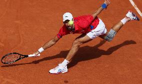 Paris 2024 - Novak Djokovic of Serbia won men's singles gold medal match