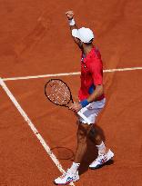 Paris 2024 - Novak Djokovic of Serbia won men's singles gold medal match