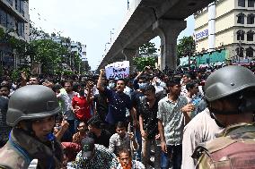 At Last 93 People Killed During Nationwide Anti-quota Protests In Bangladesh.