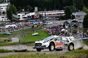 Rally race - Fia World Rally Championship  Wrc Secto Rally Finland  2024