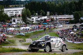 Rally race - Fia World Rally Championship  Wrc Secto Rally Finland  2024