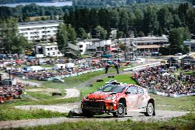 Rally race - Fia World Rally Championship  Wrc Secto Rally Finland  2024