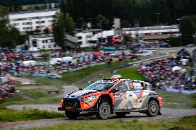 Rally race - Fia World Rally Championship  Wrc Secto Rally Finland  2024