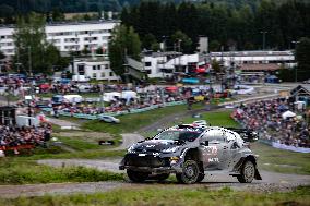 Rally race - Fia World Rally Championship  Wrc Secto Rally Finland  2024