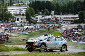 Rally race - Fia World Rally Championship  Wrc Secto Rally Finland  2024