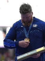 (PARIS2024) FRANCE-PARIS-OLY-ATHLETICS-SHOT PUT-MEN