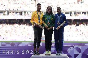 (PARIS2024) FRANCE-PARIS-OLY-ATHLETICS-TRIPLE JUMP-WOMEN