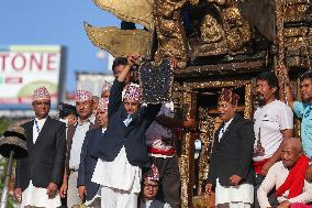 Nepal Observes Centuries Old Bhoto Jatra Festival