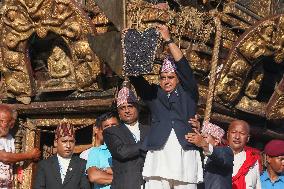 Nepal Observes Centuries Old Bhoto Jatra Festival