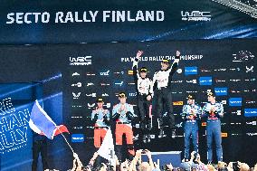 Rally race - Fia World Rally Championship  Wrc Secto Rally Finland  2024