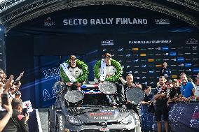 Rally race - Fia World Rally Championship  Wrc Secto Rally Finland  2024