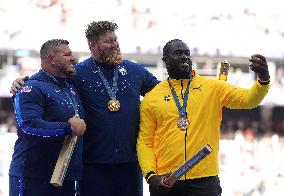 (PARIS2024) FRANCE-PARIS-OLY-ATHLETICS-SHOT PUT-MEN