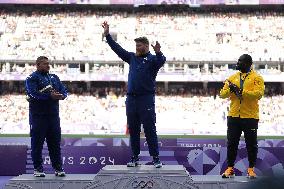 (PARIS2024) FRANCE-PARIS-OLY-ATHLETICS-SHOT PUT-MEN