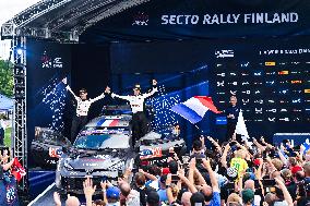 Rally race - Fia World Rally Championship  Wrc Secto Rally Finland  2024