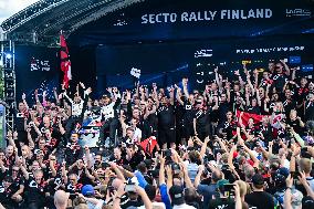 Rally race - Fia World Rally Championship  Wrc Secto Rally Finland  2024