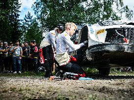 Rally race - Fia World Rally Championship  Wrc Secto Rally Finland  2024