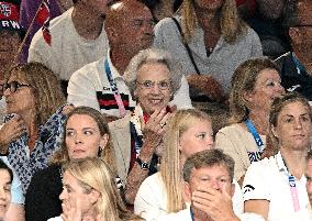 Paris 2024 - Handball - Princess Benedikte In The Stands