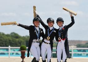 (PARIS2024)FRANCE-VERSAILLES-OLY-EQUESTRIAN