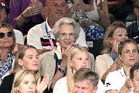 Paris 2024 - Handball - Princess Benedikte In The Stands