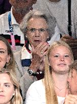 Paris 2024 - Handball - Princess Benedikte In The Stands