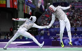 (PARIS2024) FRANCE-PARIS-OLY-FENCING