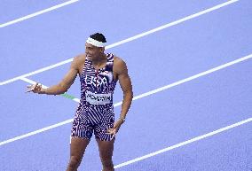 (PARIS2024) FRANCE-PARIS-OLY-ATHLETICS-400M-MEN