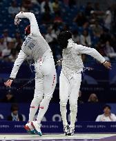 (PARIS2024) FRANCE-PARIS-OLY-FENCING