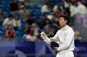 (PARIS2024) FRANCE-PARIS-OLY-FENCING