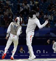 (PARIS2024) FRANCE-PARIS-OLY-FENCING