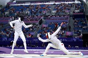 (PARIS2024) FRANCE-PARIS-OLY-FENCING