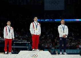 (PARIS2024)FRANCE-PARIS-OLY-ARTISTIC GYMNASTICS