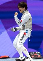 (PARIS2024) FRANCE-PARIS-OLY-FENCING