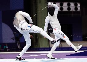 (PARIS2024) FRANCE-PARIS-OLY-FENCING