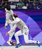 (PARIS2024) FRANCE-PARIS-OLY-FENCING