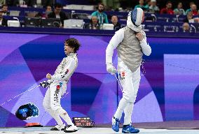 (PARIS2024) FRANCE-PARIS-OLY-FENCING