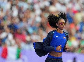 (PARIS2024) FRANCE-PARIS-OLY-ATHLETICS-HIGH JUMP-WOMEN