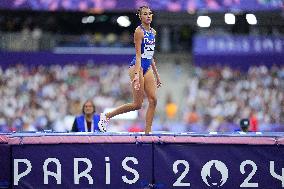 (PARIS2024) FRANCE-PARIS-OLY-ATHLETICS-HIGH JUMP-WOMEN