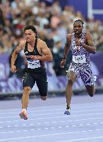 (PARIS2024) FRANCE-PARIS-OLY-ATHLETICS-100M-MEN