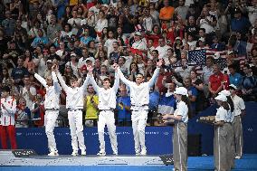 Paris 2024 - 4x100 Medley Relay - Team France Wins Bronze