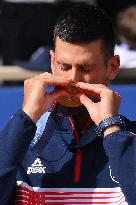 Paris 2024 - Tennis - Novak Djokovic Wins Gold