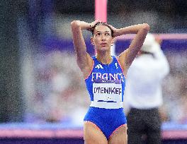 (PARIS2024) FRANCE-PARIS-OLY-ATHLETICS-HIGH JUMP-WOMEN