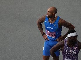 (PARIS2024) FRANCE-PARIS-OLY-ATHLETICS-100M-MEN