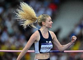 (PARIS2024) FRANCE-PARIS-OLY-ATHLETICS-HIGH JUMP-WOMEN