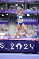 (PARIS2024) FRANCE-PARIS-OLY-ATHLETICS-HIGH JUMP-WOMEN