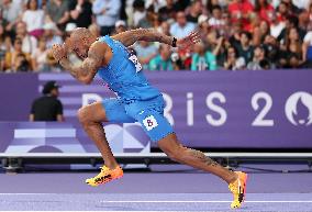 (PARIS2024) FRANCE-PARIS-OLY-ATHLETICS-100M-MEN