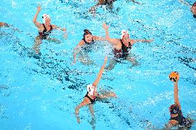 (PARIS2024) FRANCE-SAINT-DENIS-OLY-WATER POLO