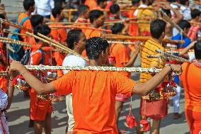 Kanwar Yatra In Jaipur